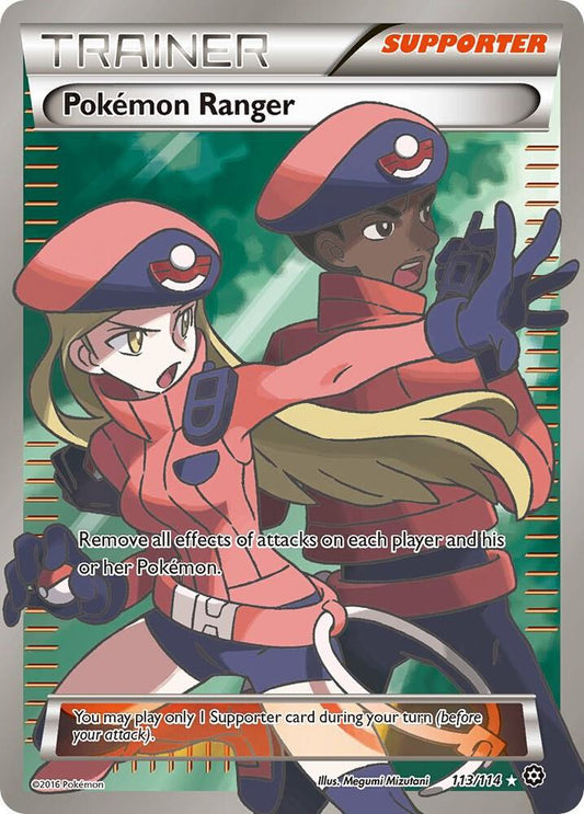 Pokemon ranger Full art Trainer 113/114