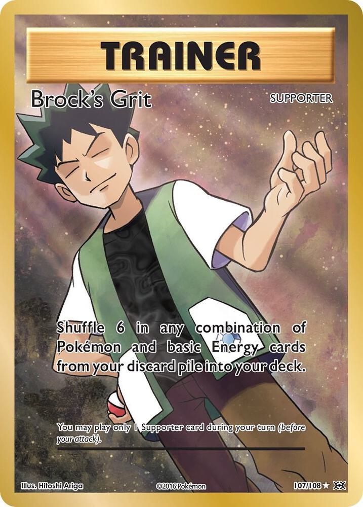 Brock's Grit Full Art Trainer 107/108