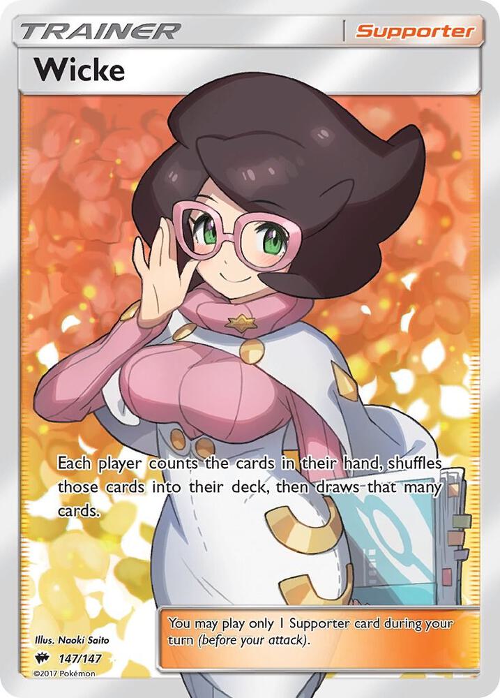 Wicke Full art trainer 147/147