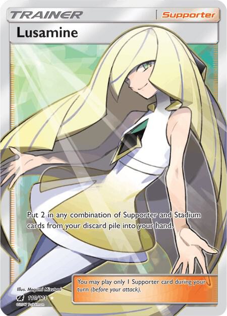 lusamine full art trainer 110/11