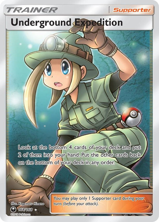 Underground Expedition Full art trainer 168/168