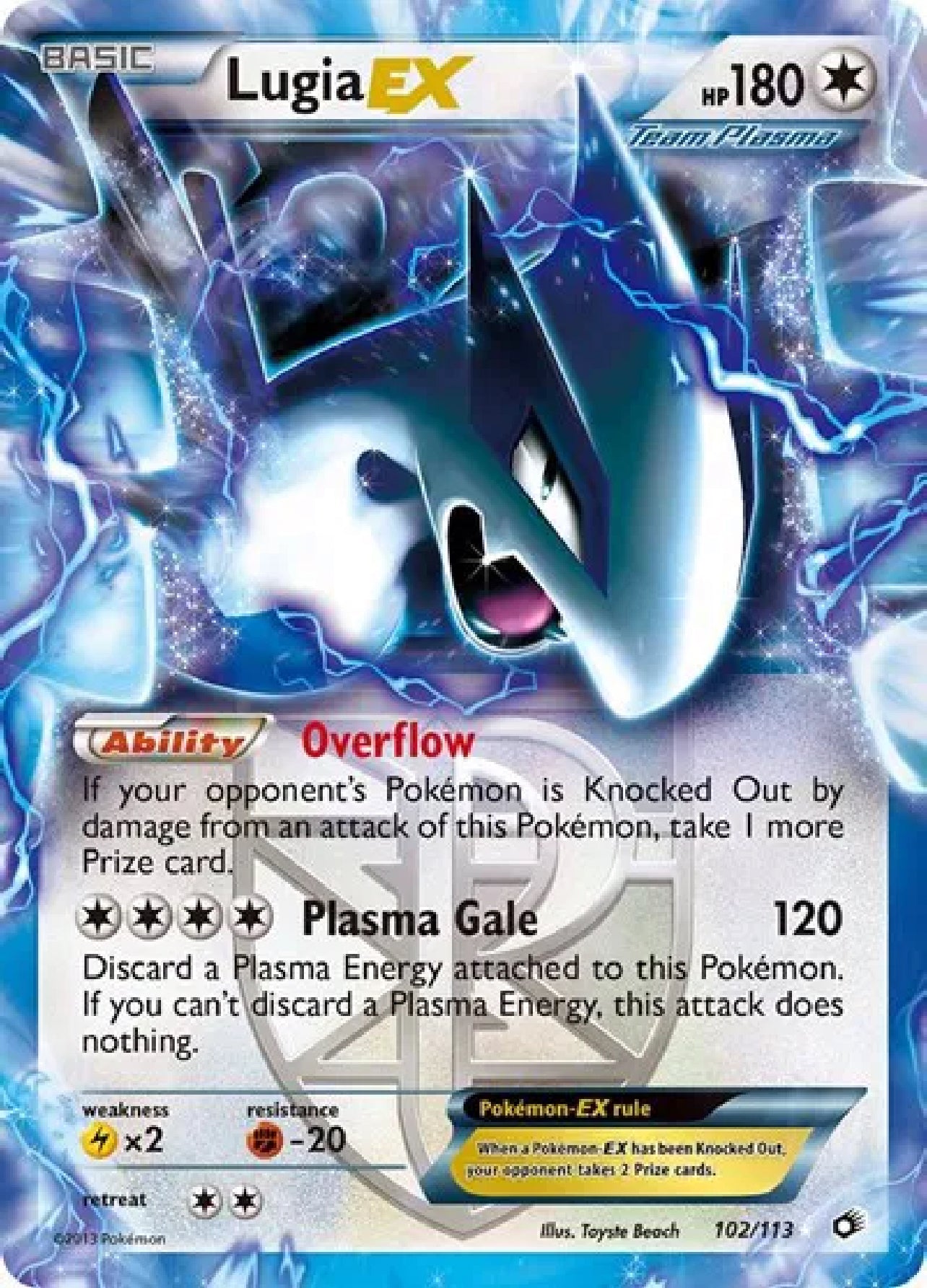 Lugia EX - 102/113