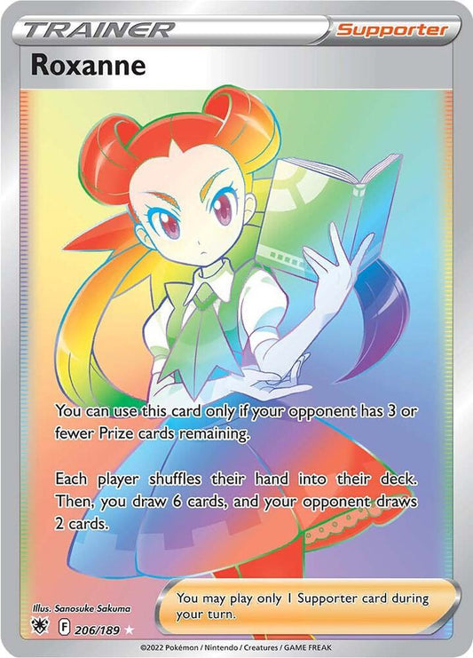 Roxanne (Secret) Pokemon • Ultra Rare • 206/189 Astral Radiance