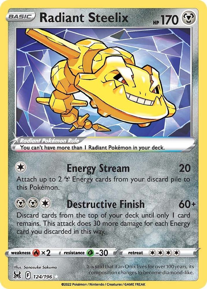 Radiant Steelix - 124/196