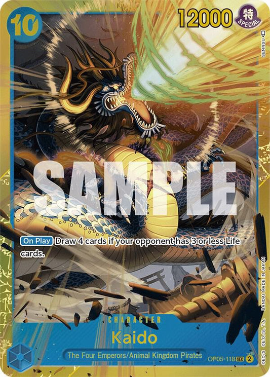 Kaido (118) Awakening of the New Era  SEC  OP05-118