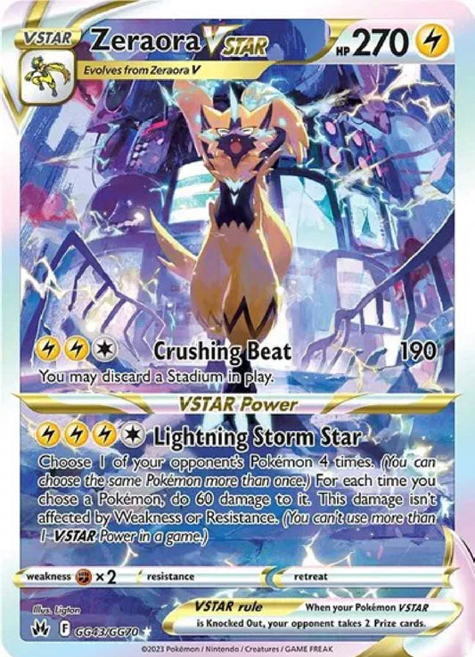 Zeraora VSTAR - GG43/GG70