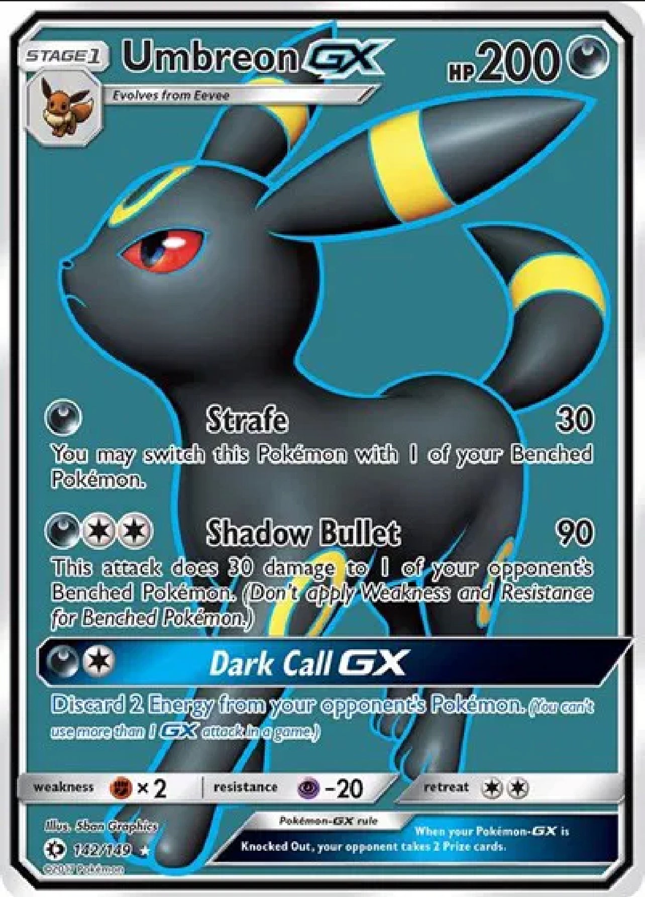 Umbreon GX - 142/149