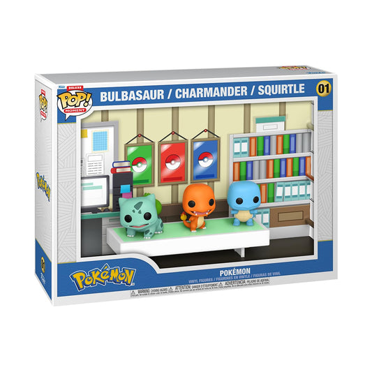 Pokemon Funko Pop: Bulbasaur Charmander Squirtle Deluxe