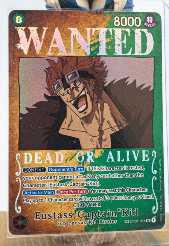 Wanted Eustass Captain Kid op02 SP