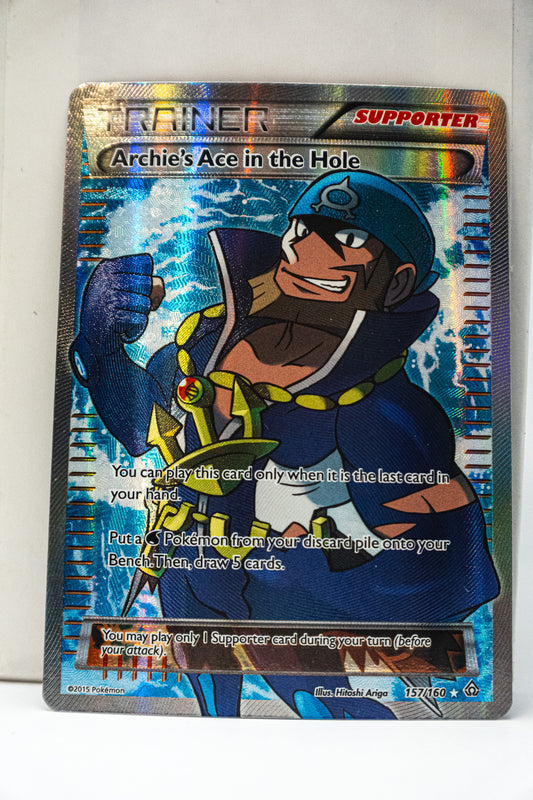 Archie's Ace in the Hole Full Art (trainer) 157/160