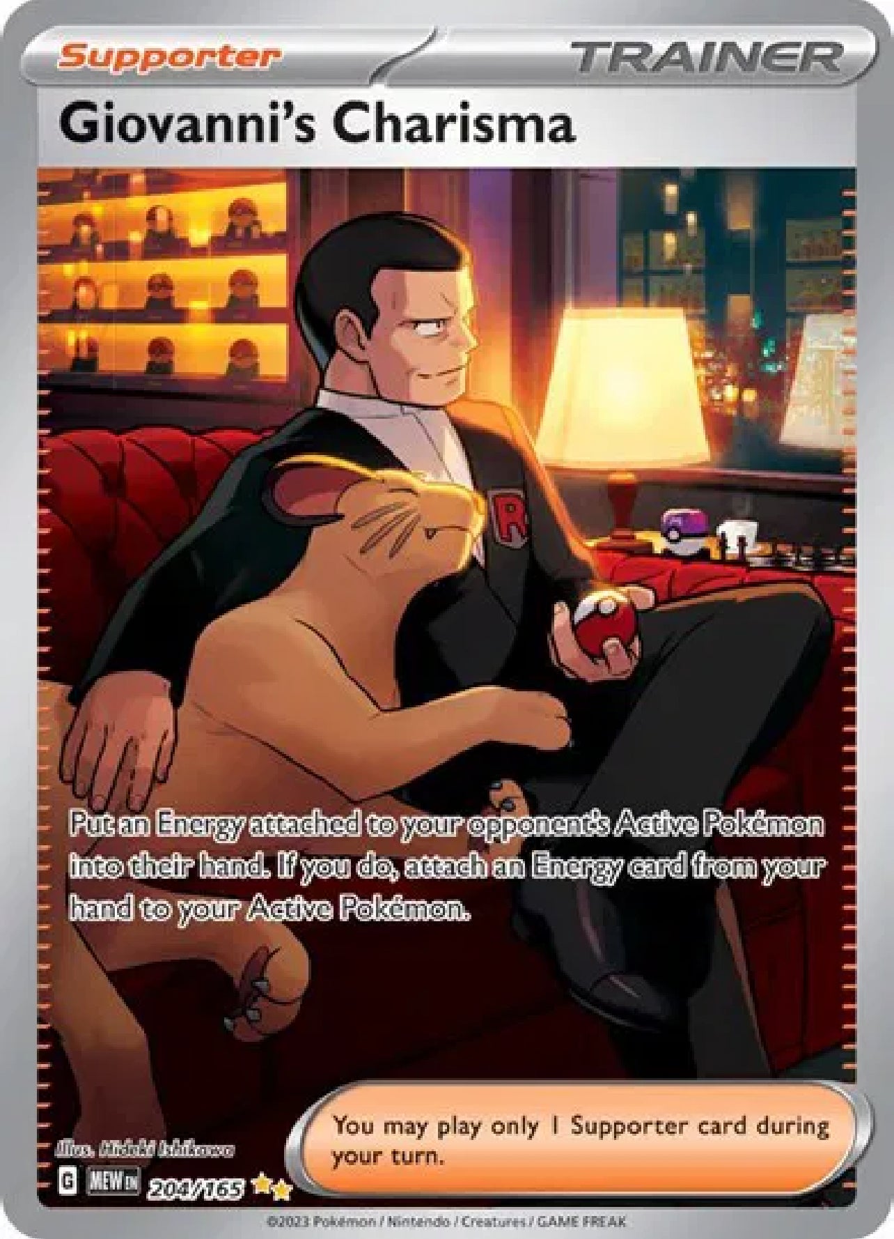 Giovanni’s Charisma - 204/165