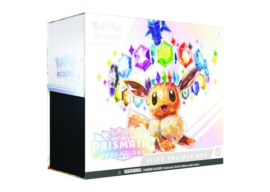 PRISMATIC EVOLUTIONS ELITE TRAINER BOX PRE-ORDER