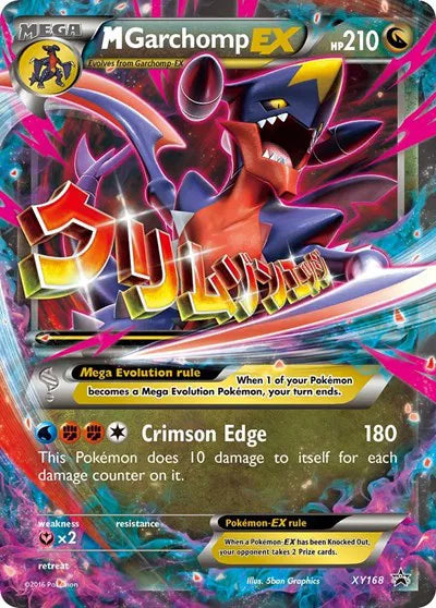 M Garchomp EX Pokemon • Promo • XY168 XY Promos