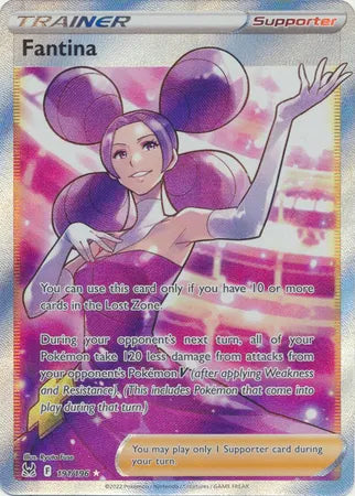 Fantina (Full Art) Pokemon • Ultra Rare • 191/196 Lost Origin