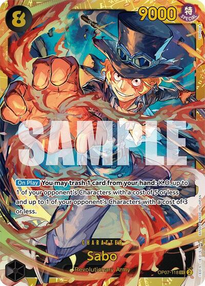 Sabo One Piece • SEC • OP07-118