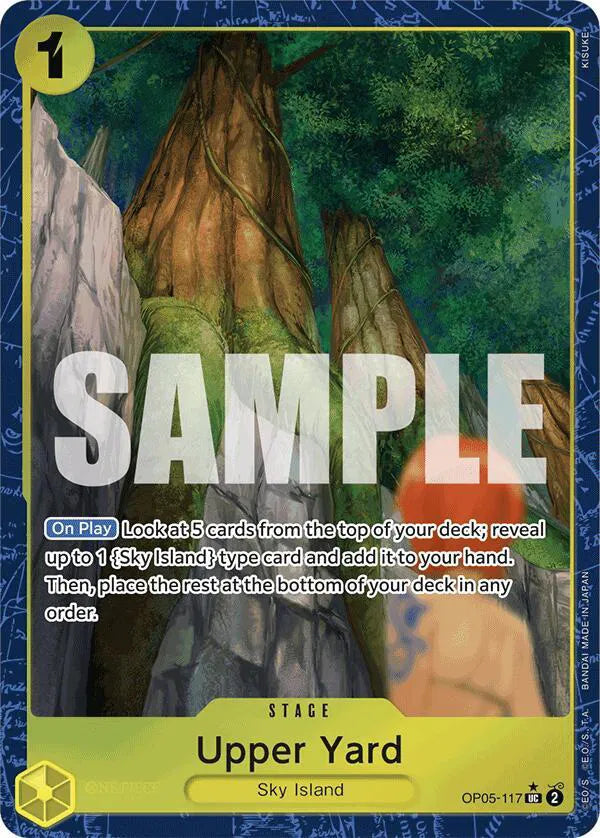 Upper Yard (Alternate Art) Premium Booster  UC  OP05-117